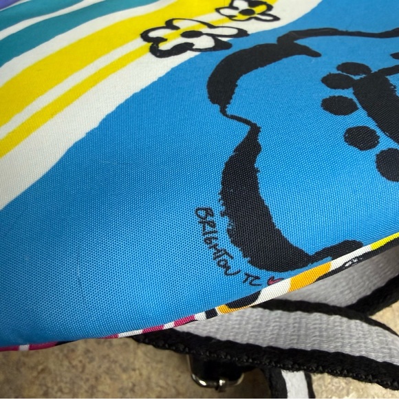 Brighton Graffiti Love crossbody belt bag purse - Picture 5 of 6